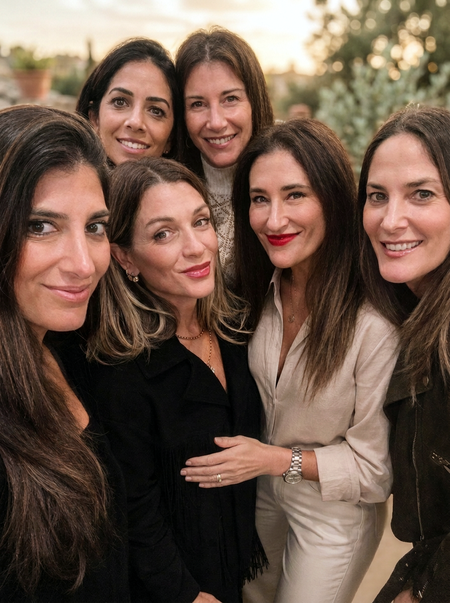 A gathering of women